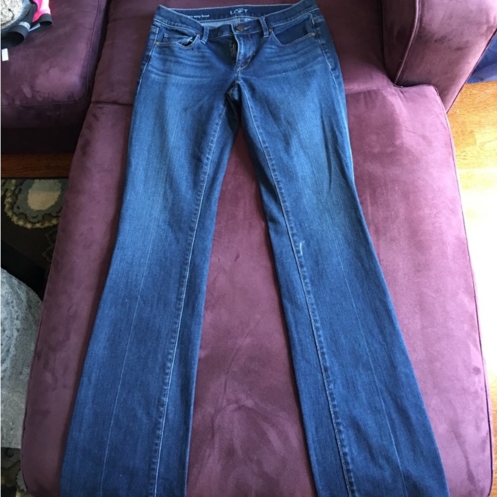 Ann Taylor LOFT bootcut jeans